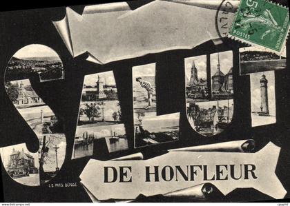 CPA Honfleur salut