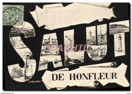 CPA Honfleur Salut