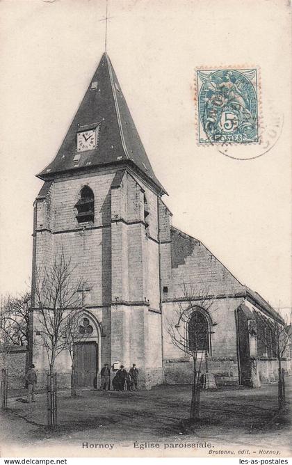 80 HORNOY LE BOURG EGLISE PAROISSIALE