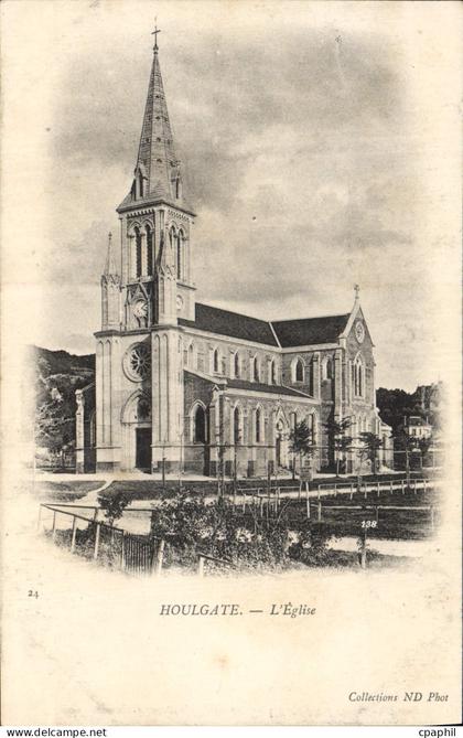 CPA Houlgate L'Eglise