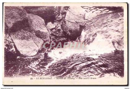 Huelgoat - Sortie de l Etang - CPA