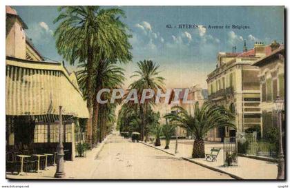 Hyeres CPA Avenue de Belgique