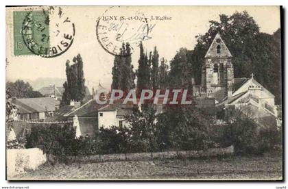 CPA Igny L'Eglise