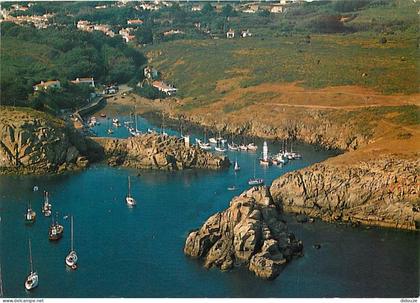 Carte Postale - 85 - Ile d'Yeu - Port de la Meule - Vue aérienne - Flamme Postale de l'Ile d'Yeu - CPM - Voir Scans Rect