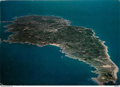 Carte Postale - 85 - Ile d'Yeu - Vue Générale aérienne - Flamme Postale de l'Ile d'Yeu - CPM - Voir Scans Recto-Verso -