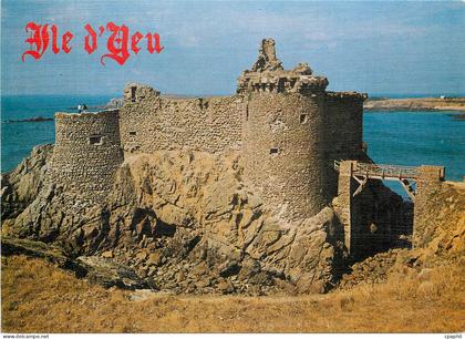 CPM Ile d'Yeu Vendee Le vieux chateau