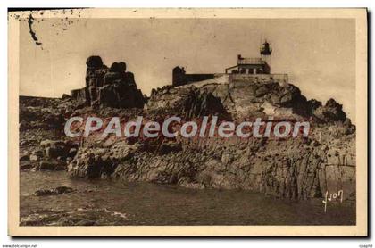 CPA ILE de BREHAT phare de Paon