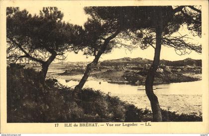 CPA Ile de Brehat Vue Sur Logodec