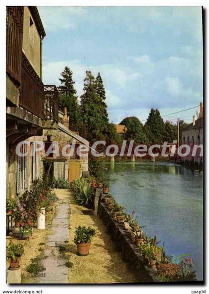 CPSM IS-sur-TILLE bords de l'Ignon