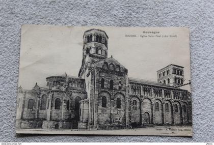 Issoire, église saint Paul, côté Nord, Puy de Dôme 63