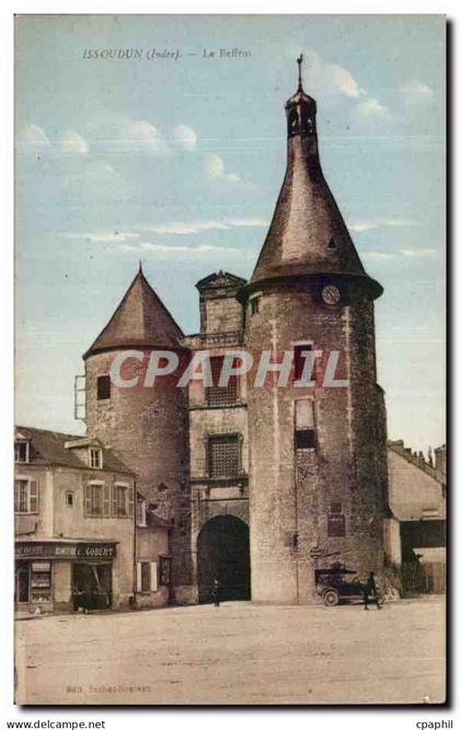 CPA Issoudun Le beffroi
