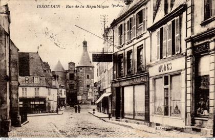 Issoudun - Rue de la Republique CPA