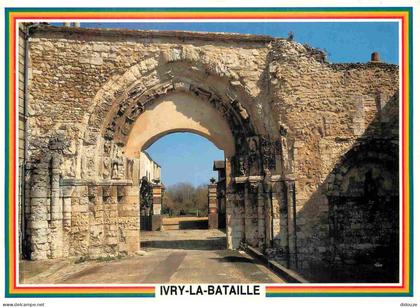 27 - Ivry la Bataille - La porte de l'Abbaye - CPM - Voir Scans Recto-Verso