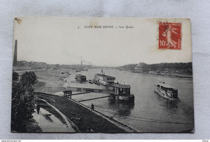 Ivry sur Seine, les quais, Val de Marne 94