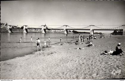 CPA Jargeau La Plage