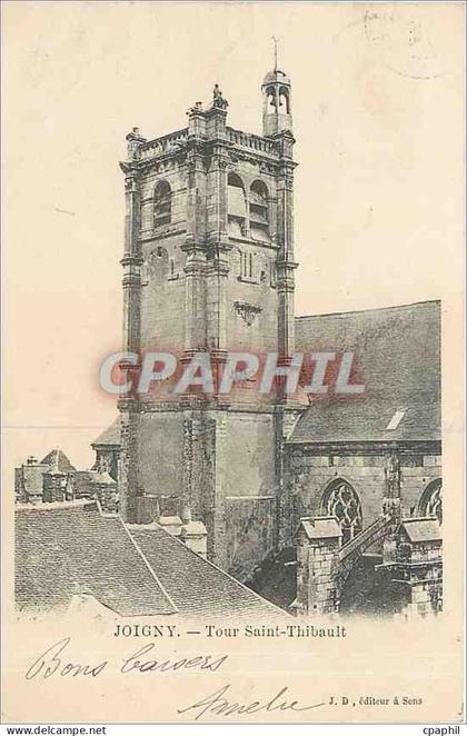 CPA Joigny tour Saint Thibault