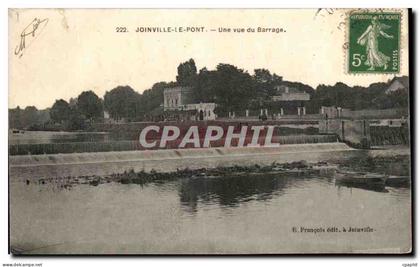 CPA Joinville Le Pont Une vue du Barrage