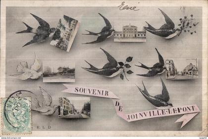 CPA Souvenir de Joinville le Pont Hirondelles