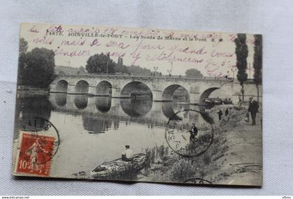 Joinville le Pont, les bords de Marne et le pont, Val de Marne 94
