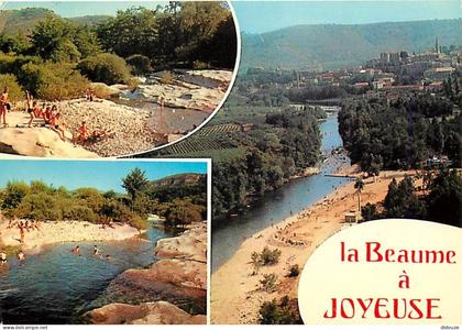 07 - Joyeuse - Vallée de la Beaume - Multivues - CPM - Voir Scans Recto-Verso