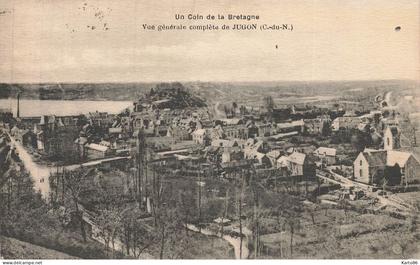 jugon les lacs * un coin , vue générale complète du village