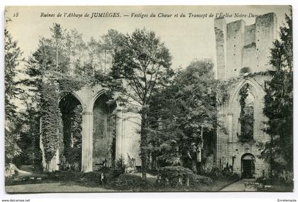 CPA - Carte Postale - France - Ruines de l'Abbaye de Jumièges ( CP4154)