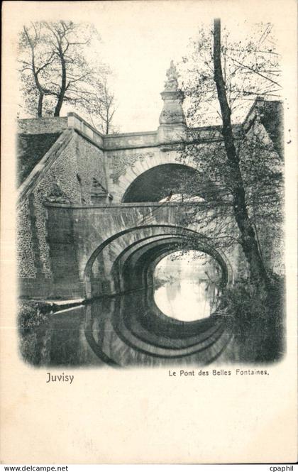 CPA Juvisy sur Orge Le pont des belles fontaines