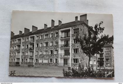Cpsm 1970, Juvisy sur Orge, HLM, rue Albert Sarraut, Essonne 91