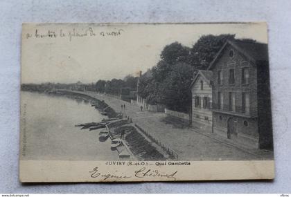 Juvisy, quai Gambetta, Essonne 91