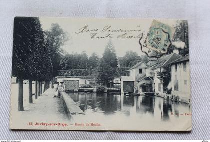 Juvisy sur Orge, bassin de moulin, Essonne 91