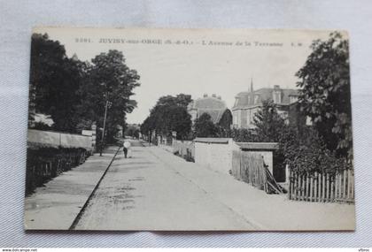 Juvisy sur Orge, l'avenue de la terrasse, Essonne 91