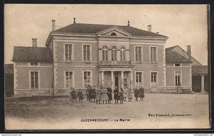 CPA Juzennecourt, La Mairie
