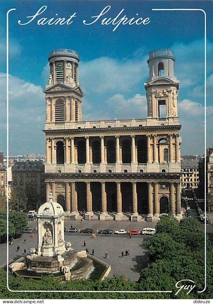 75 - Paris - Eglise Saint Sulpice - CPM - Voir Scans Recto-Verso