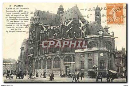 CPA Paris Eglise Saint Eustache