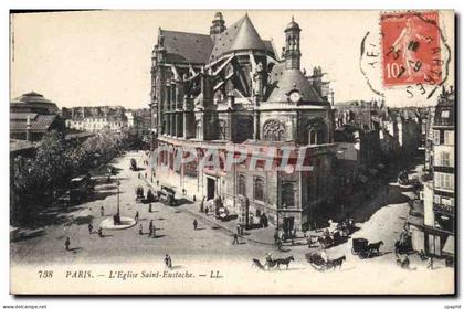 CPA Paris L'Eglise Saint Eustache
