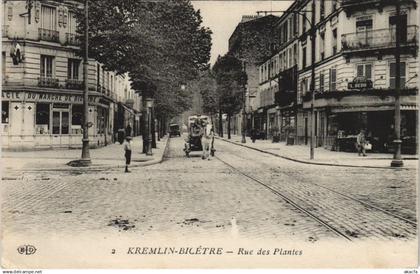 CPA KREMLIN-BICETRE - Rue des Plantes (44964)