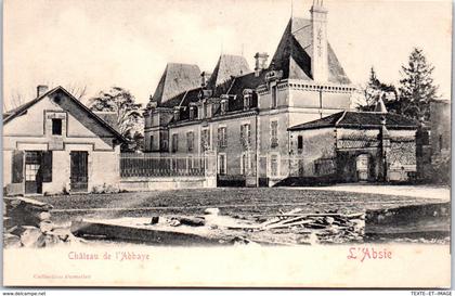 79 L'ABSIE - Le château de l'abbaye