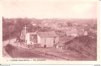 L'ABSIE (79) Vue Plongeante en 1939