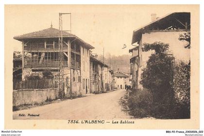 BBSP2-0113-38 - L'ALBENC - Les Sablons
