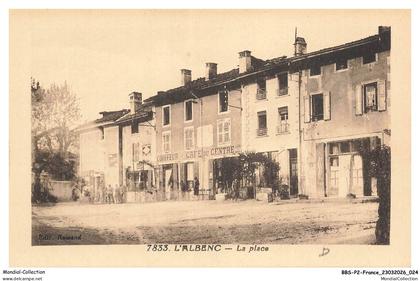 BBSP2-0114-38 - L'ALBENC - La Place