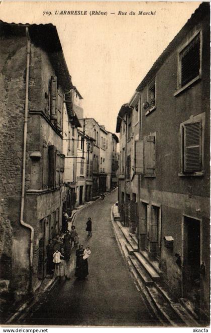 CPA L'ARBRESLE - Rue du Marché (450683)