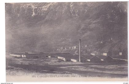 05  - L'ARGENTIERE LA BESSEE - VUE DE LA FACADE EST DE L'USINE