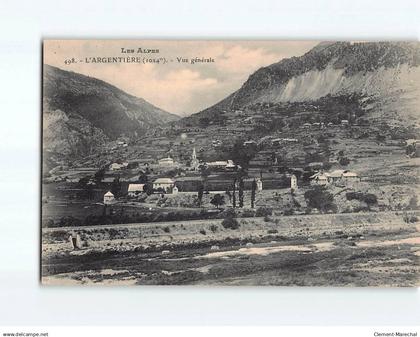 L'ARGENTIERE : Vue générale - très bon état