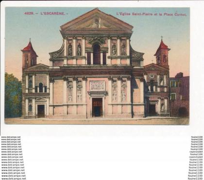 carte de l' ESCARENE