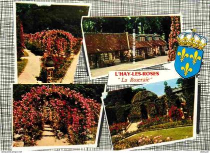 94 - L'Hay les Roses - La Roseraie - Multivues - Fleurs - Roses - CPM - Voir Scans Recto-Verso
