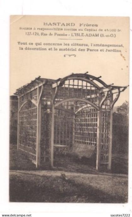 ISLE  ADAM - BASTARD Frères - CLOTURES DECORATION AMENAGEMENT DES PARCS ET JARDINS -