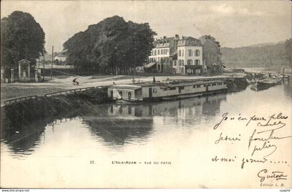 l'isle Adam CPA Vue du PAtis