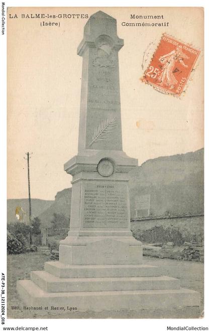 ATEP3-0191-38 - LA BALME-LES-GROTTES - Monument commemoratif