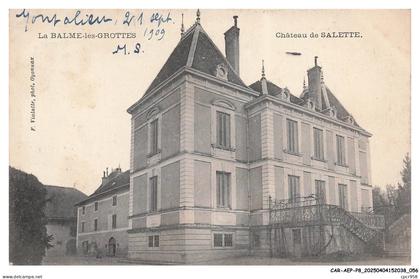 CAR-AEPP8-0448-38 - LA BALME-LES-GROTTES - Chateau de Salette