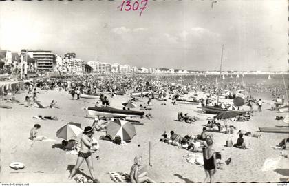 La Baule CPA La plage